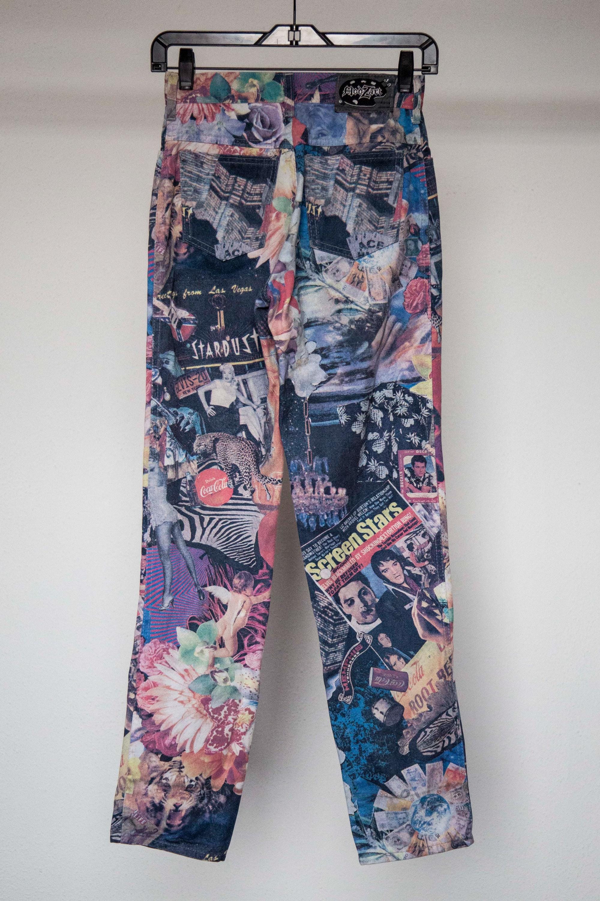 素晴らしいModZart Londonパンツ。珍しい一品。ビンテージ。 80年代 