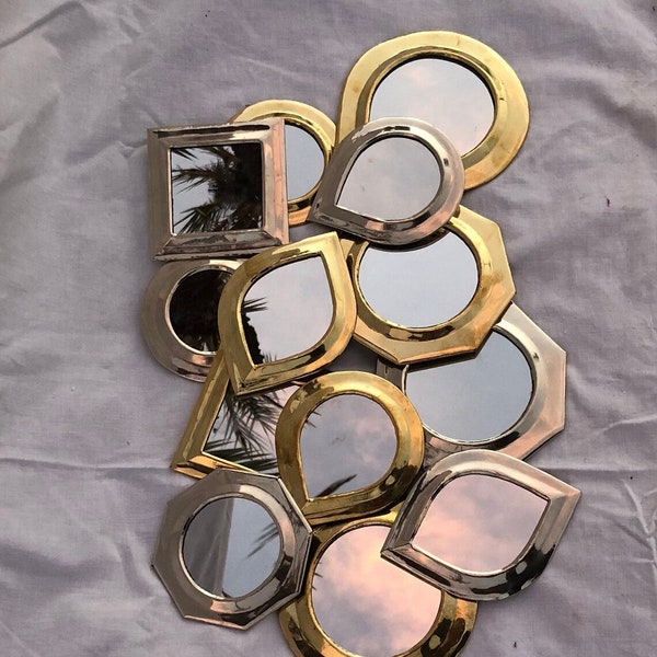 Set de miroir en laiton