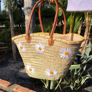 Ideal Summer Gift, Unique Straw Bag, Personalized Bag, Woven Straw Bag, FREE PERSONALIZED Straw Basket, 2