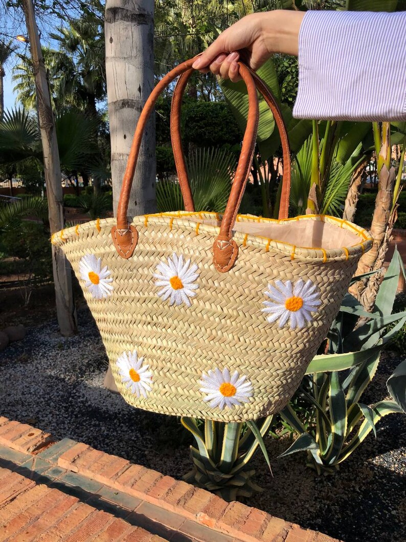 Ideal Summer Gift, Unique Straw Bag, Personalized Bag, Woven Straw Bag, FREE PERSONALIZED Straw Basket, 2