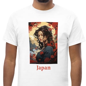 T-shirt Japan, Exotic, Geisha, Far East, Gift, Birthday, Travel, Culture