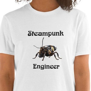 T-Shirt Steampunk, Dieselpunk, Cyberpunk, Engineer, Nerd, Gift, Birthday