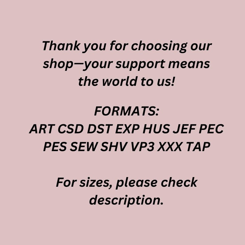 Frame Embroidery Design, Monogram Embroidery, 7 Sizes, Instant Download