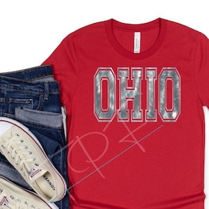Buckeye Football Ohio Tie Dye Graphic Tee The Buckeye State