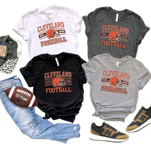 Cleveland Football Graphic Tee Ohio Football