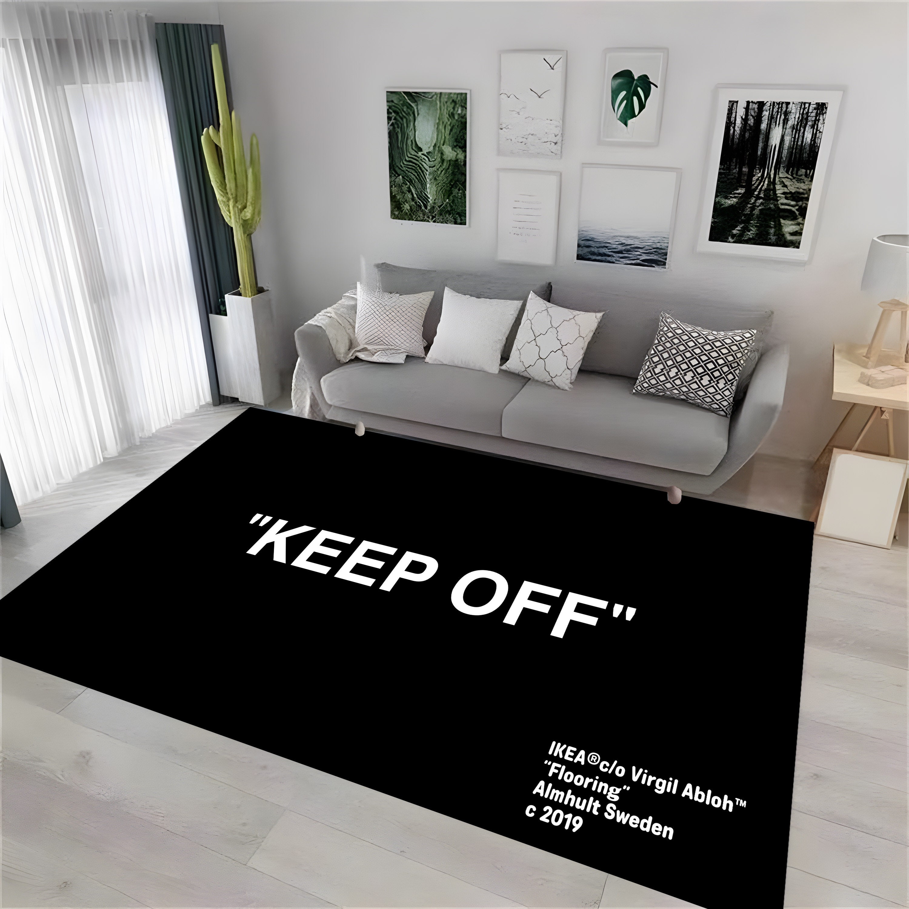 IKEA x VIRGIL ABLOH KEEP OFF Rug (IKEA Art Event 2019) Off