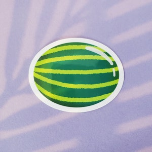 Watermelon Sticker | Cute Fruit Sticker for Laptop | Aesthetic Water Bottle Decal | Phone Melon Sticker | Food Sticker |  Gift for Baker |