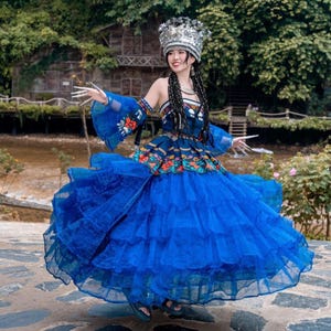 Hmong dress for women, Vintage embroidered Hmong clothes, Hmong Hill tribe Handmade outfit, Hmong Modern costume