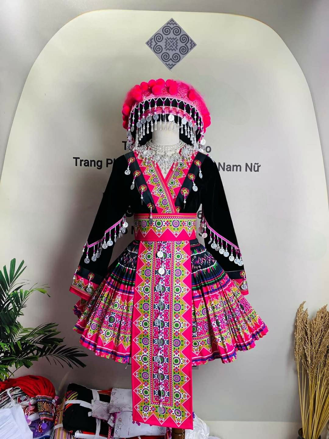 Hmong Dress for Women, Vintage Ethnic Hmong Clothes, Hmong Hill Tribe