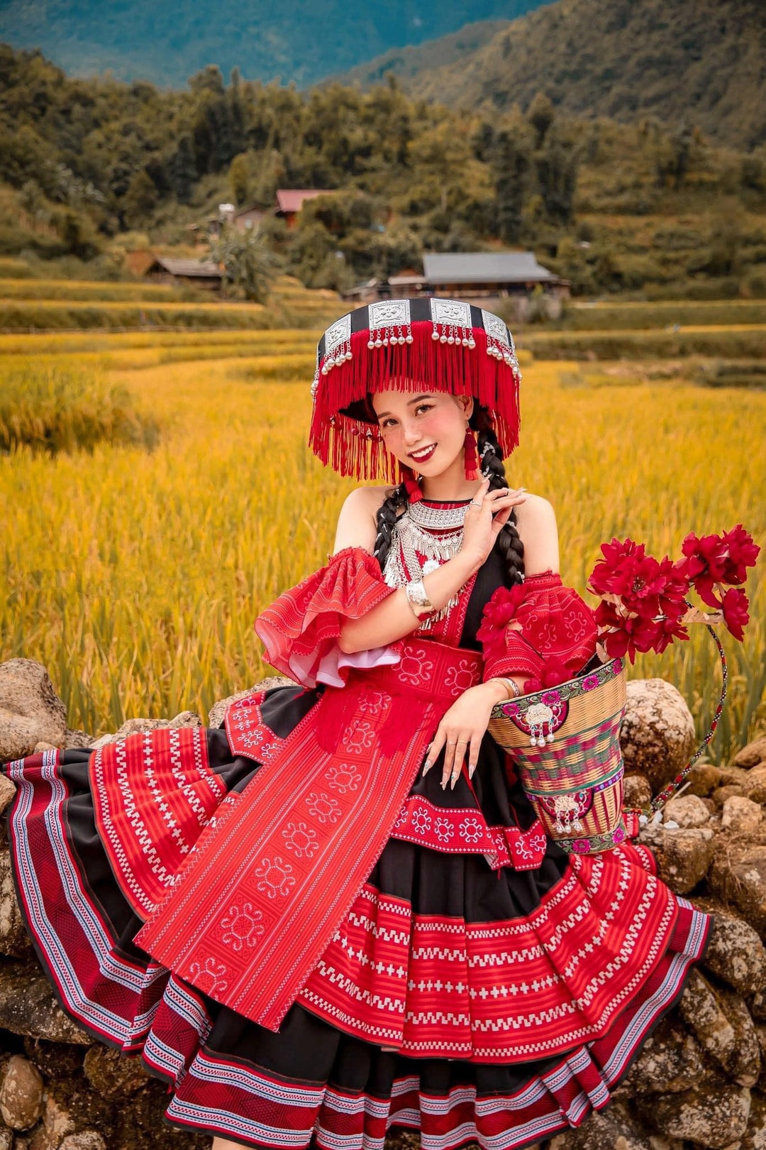 Buy Hmong Dress for Women, Ethnic Hmong Clothes, Hill Tribe