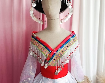 デッドストック 中国 タイ ベトナム山岳民族 民族衣装 プリミティブ