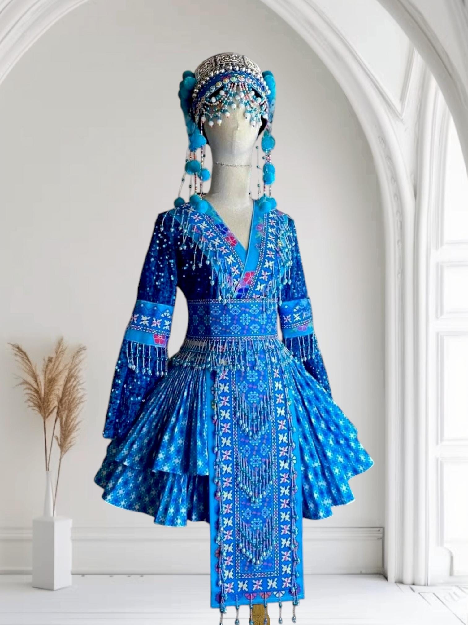 デッドストック 中国 タイ ベトナム山岳民族 民族衣装 プリミティブ 古道具坂田 デッドストック 中国 タイ ベトナム山岳民族 民族衣装