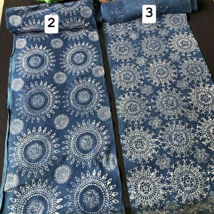 Hmong handwoven batik fabric, Hmong Indigo hand dyed cotton fabric,table runner, hill tribe traditional vintage cotton textiles from Vietnam