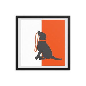 Dog Wall Art Dog Framed Print Dog Custom Art Wall Hanging Original Art Print Home Decor Gifts