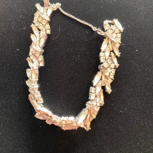 Vintage Rhinestone Bracelet | Vintage Bracelet | Vintage Jewelry | Rhinestone Bracelet