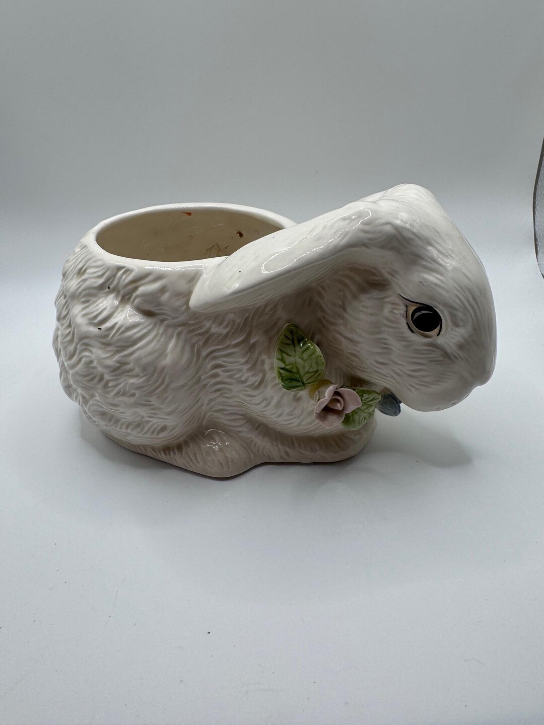 Ceramic Rabbit Planter | Vintage Ceramic Rabbit Planter | Vintage ...