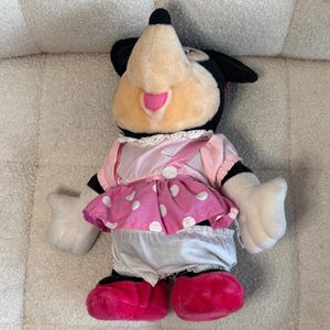 Vintage Minnie Mouse | Minnie Mouse Plush Toy | Minnie Mouse Plush | Minnie Mouse | Minnie Mouse Toy image 3