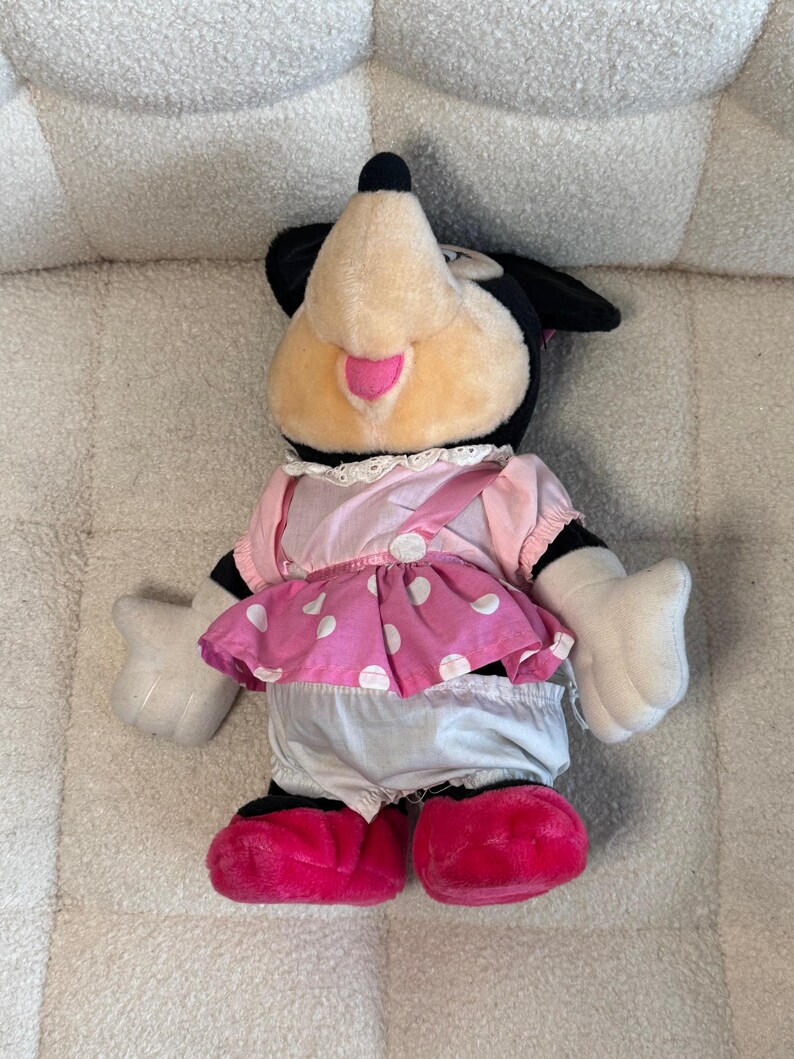 Vintage Minnie Mouse | Minnie Mouse Plush Toy | Minnie Mouse Plush | Minnie Mouse | Minnie Mouse Toy image 3