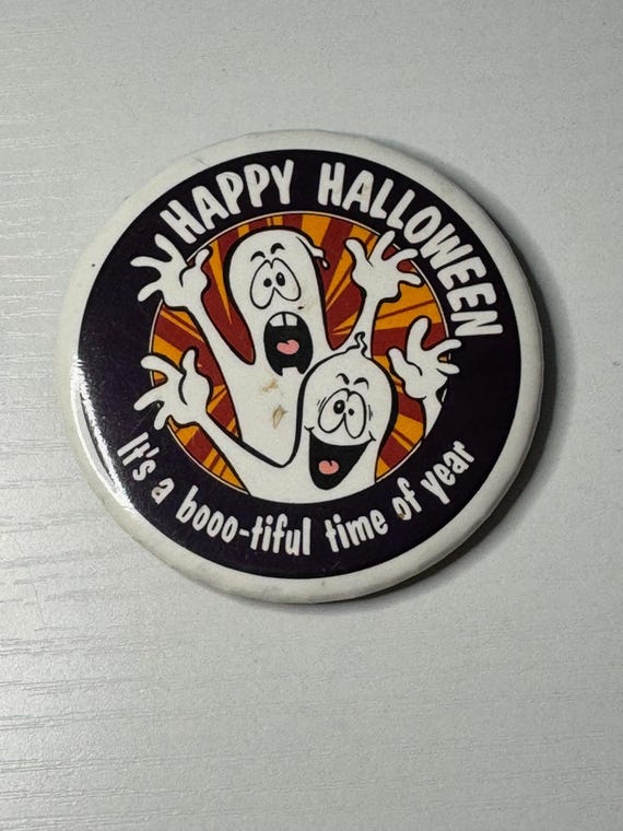 Vintage Halloween Pin | Halloween Pin | Happy Halloween Pin | Vintage Happy Halloween Pin | Vintage Halloween