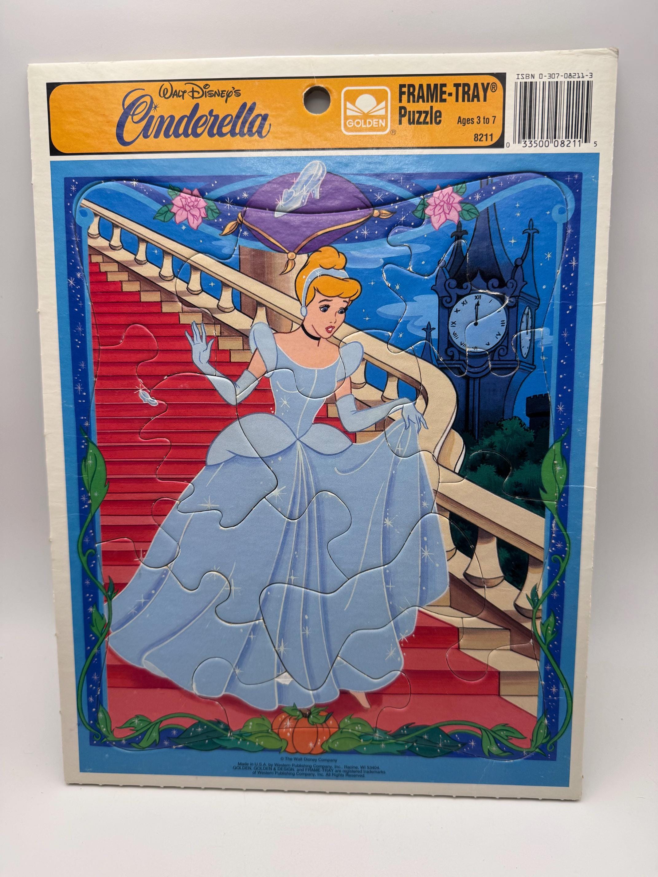 Vintage Cinderella Puzzle - Etsy