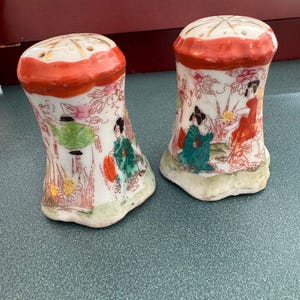 Salt and Pepper Shakers | Vintage Shakers | Japanese Salt Shakers