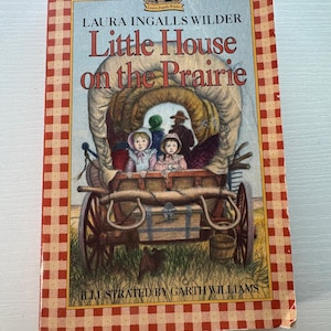 Little House on the Prairie Book by Laura Ingalls Wilder - 1981 Edition
