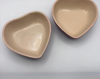Heart Shaped Bowls | Vintage Heart Bowls | Valentines Heart Bowls | Vintage Heart Shaped Bowls | Ceramic Heart Bowls