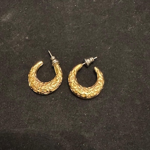 Vintage Delicate Hoops | Vintage Hoop Earrings | Vintage Earrings