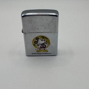 Mickey Mouse Zippo - Etsy