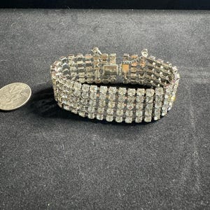 Rhinestone Bracelet | Vintage Bracelet