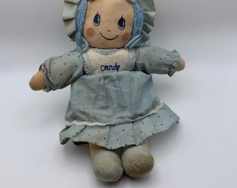 Precious Moments Candy Rag Doll | Precious Moments Rag Doll | Vintage Candy Doll | Vintage Precious Moments Doll