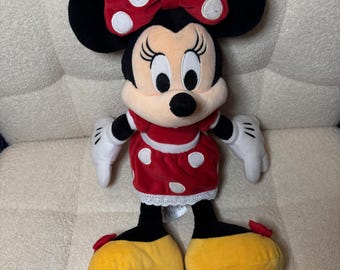 Minnie Mouse Plush | Large Minnie Mouse Plush | Minnie Mouse Plush Toy | Minnie Mouse