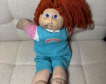 Cabbage Patch Kid Doll | Vintage Cabbage Patch Doll | Cabbage Patch with Red Hair | Original Cabbage Patch Kids Doll | Vintage Cabbage Patch