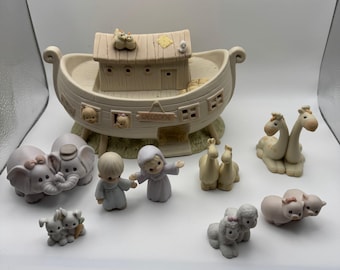 Precious Moments Noah's Ark | Precious Moments Two by Two Noah's Ark | Precious Moments Noahs Ark | Noah's Ark | Noah's Ark Set