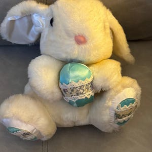 Vintage Stuffed Rabbit | Vintage Plush Rabbit