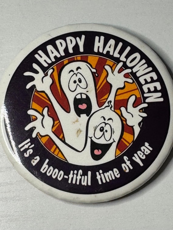 Vintage Halloween Pin | Halloween Pin | Happy Halloween Pin | Vintage Happy Halloween Pin | Vintage Halloween View 2