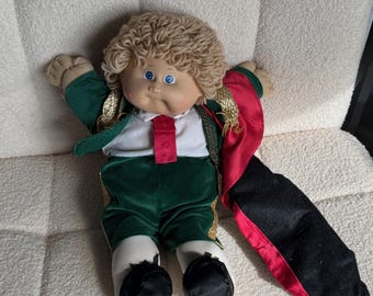 Cabbage Patch Kid Doll | Cabbage Patch Boy | Cabbage Patch Spain Doll | Vintage Cabbage Patch Doll