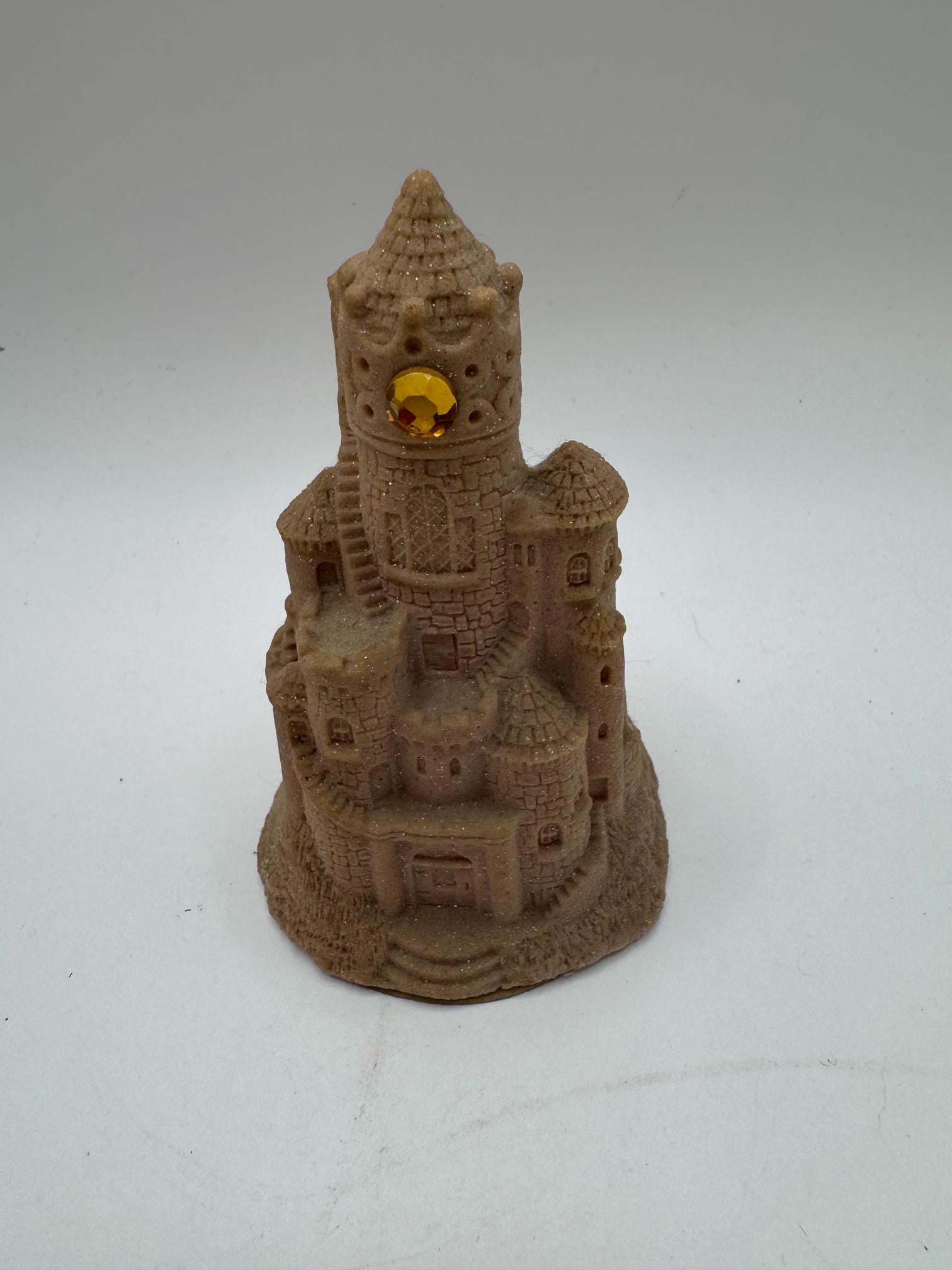 Vintage Castle Figurine - Etsy