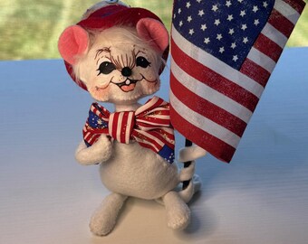 Vintage Annalee Patriotic Mouse