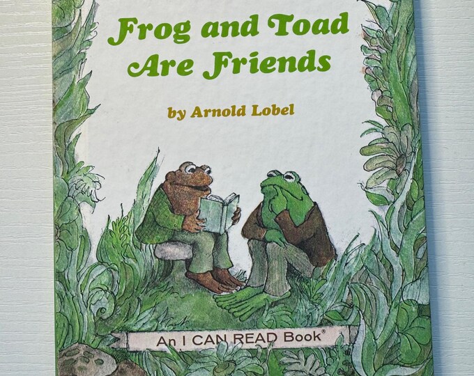 Vintage Frog and Toad Are Friends Book - Etsy