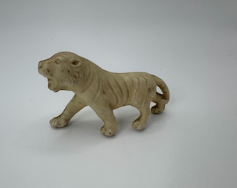 Vintage Japan Tiger | Japan Tiger | White Tiger Figurine | Vintage White Tiger | Vintage Japanese White Tiger