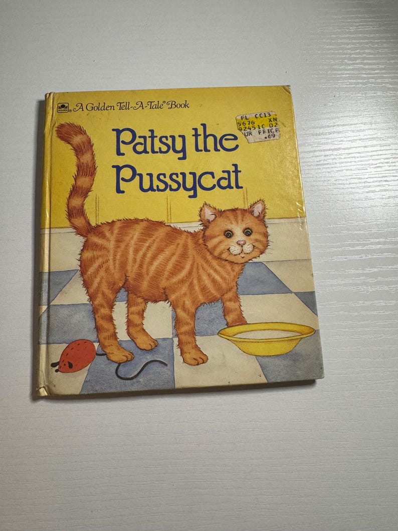Vintage Patsy the Pussycat Book | Hardcover Edition - Etsy