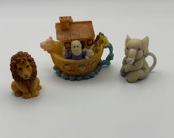 Arche De Noé Tupperware Jouet Vintage - Noah's Ark Tuppertoys