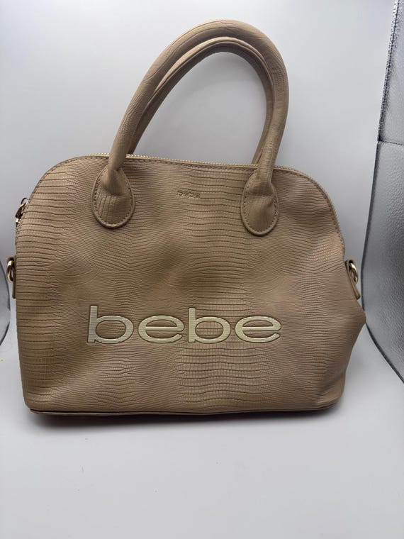 Bebe Bag | Bebe Shoulder Bag | Bebe | Bebe Purse | Tan Bebe Shoulder Bag