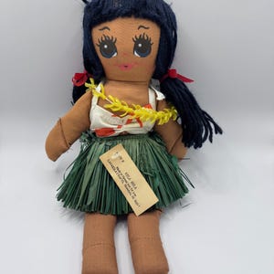 Vintage Hula Doll - Etsy