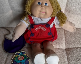 Vintage Cabbage Patch Doll | Original Cabbage Patch Doll | Cabbage Patch Doll | 1982 Cabbage Patch Kid | Cabbage Patch Kid