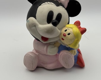 Vintage Minnie Mouse | Baby Minnie Mouse | Vintage Baby Minnie Mouse | Minnie Mouse Figurine | Baby Minnie Mouse Figurine