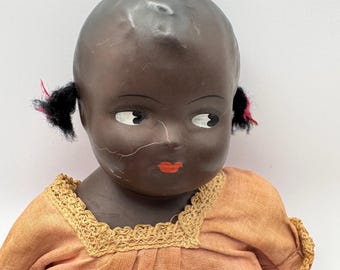 Vintage Madame Hendren Doll | Black Madame Hendren Doll | Vintage African American Doll | Madame Hendren Doll | Black Baby Doll