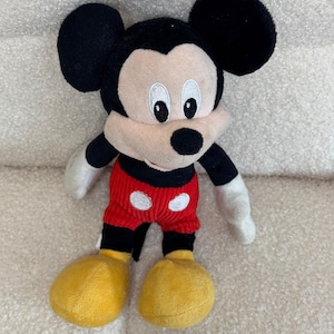 Mickey Mouse Plush Toy | Mickey Mouse Plush | Mickey Mouse Toy | Stuffed Mickey Mouse