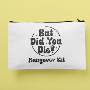 Grappig maar ben je gestorven Hangover Kit SVG, Wedding SVG Png, Bride or Die, Bachelorette Party Favor